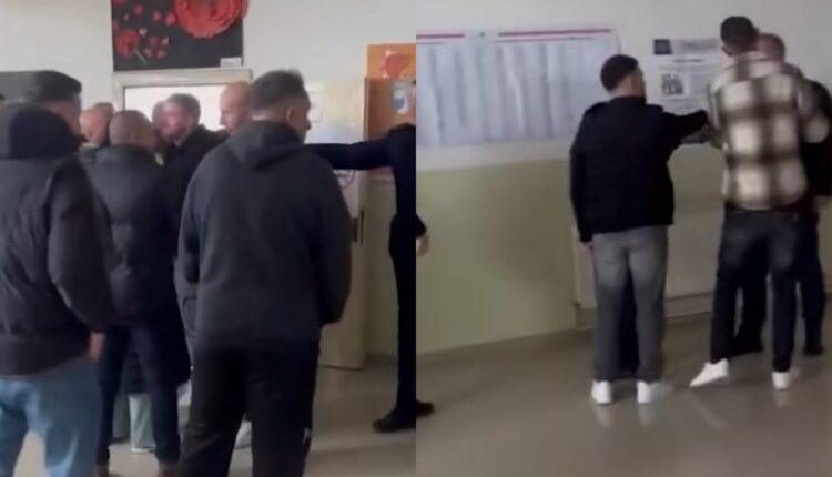 Plas GRUSHTI në Kosovë/ Përleshen votuesit, momenti kur ndërhyn policia! (VIDEO)