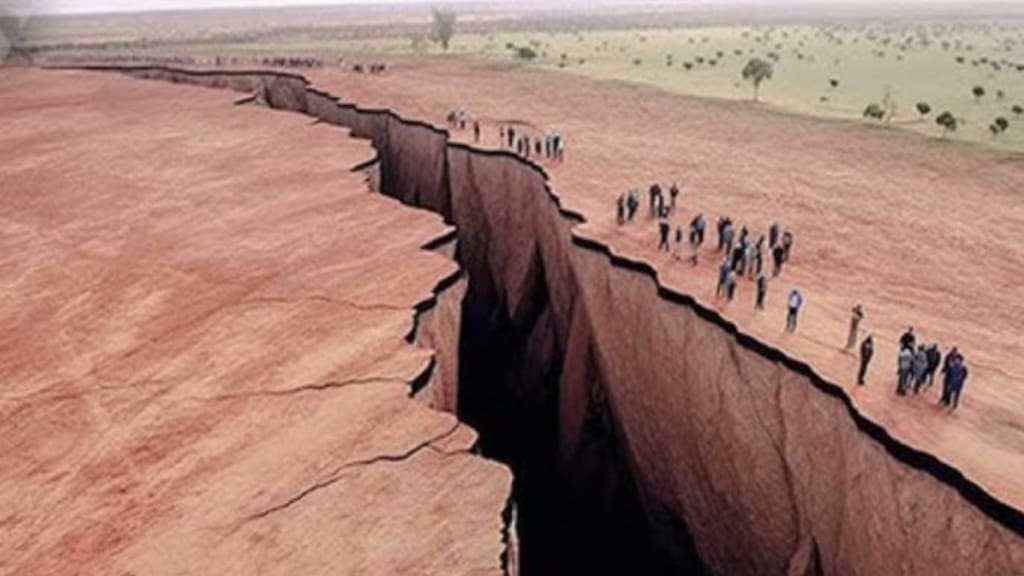 TRONDITËSE! Afrika po ndahet në dy kontinente, por shumica e njerëzve as nuk e dinë! (VIDEO)