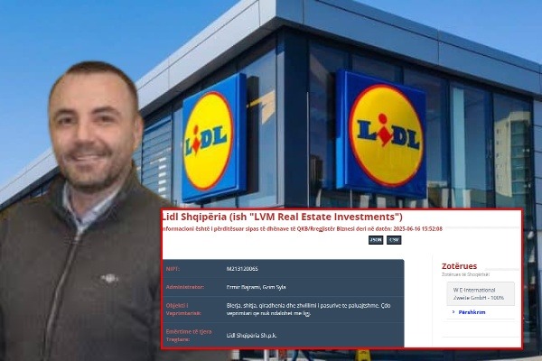 Kush fshihet pas “Lidl”? Dy administratorët me “aventurë” nga tregu imobiliar te porti më i rëndësishëm i vendit