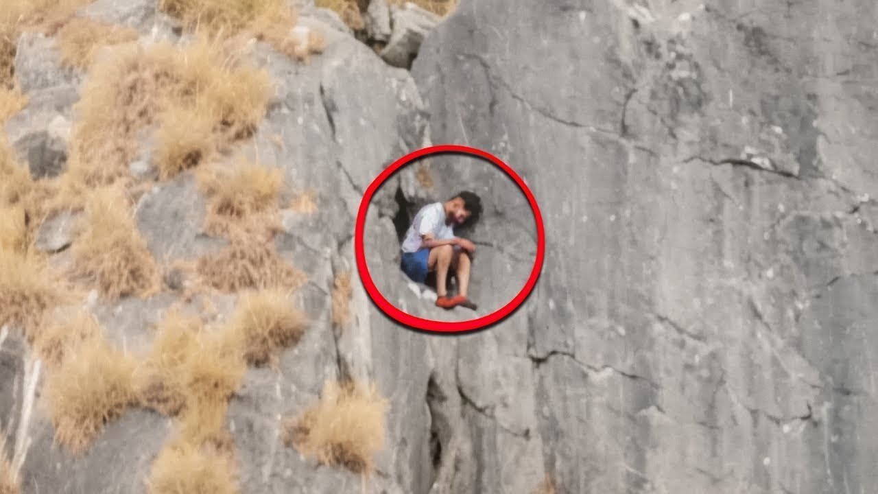 Kamerat filmojne lartë në male atë që askush nuk do ta besojë se si ndodhet aty! (VIDEO)