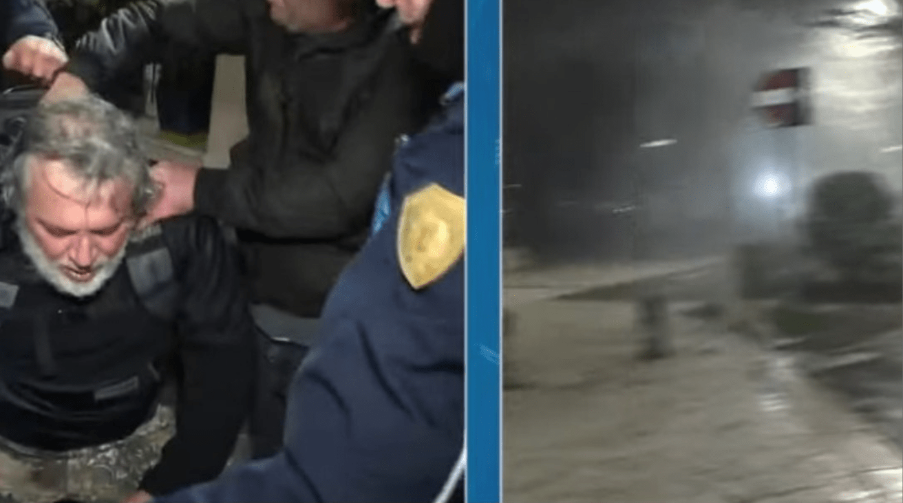 “Oh my God…”- Gazetari i huaj plagoset gjatë protestës së opozitës para Parlamentit (VIDEO)