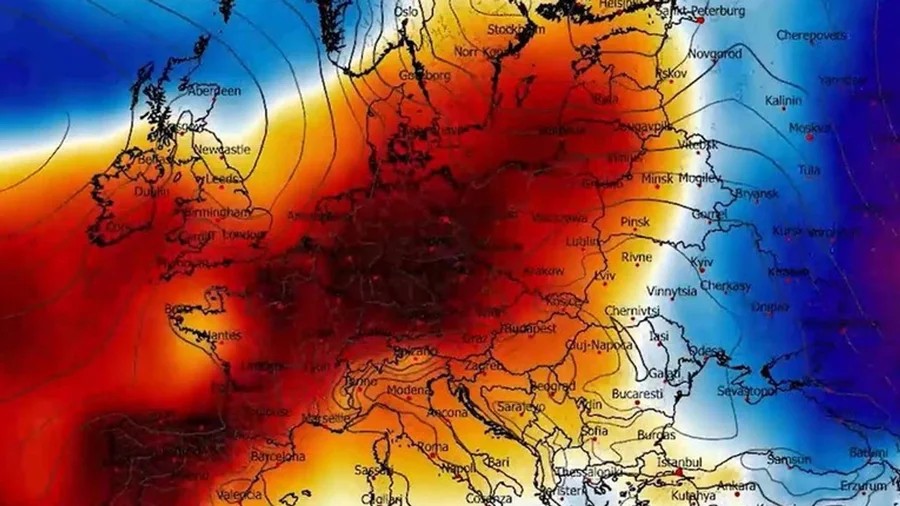 “Kupola e nxehtësisë” mbërrin në Evropë, meteorologët paralajmërojnë rritje drastike të temperaturave