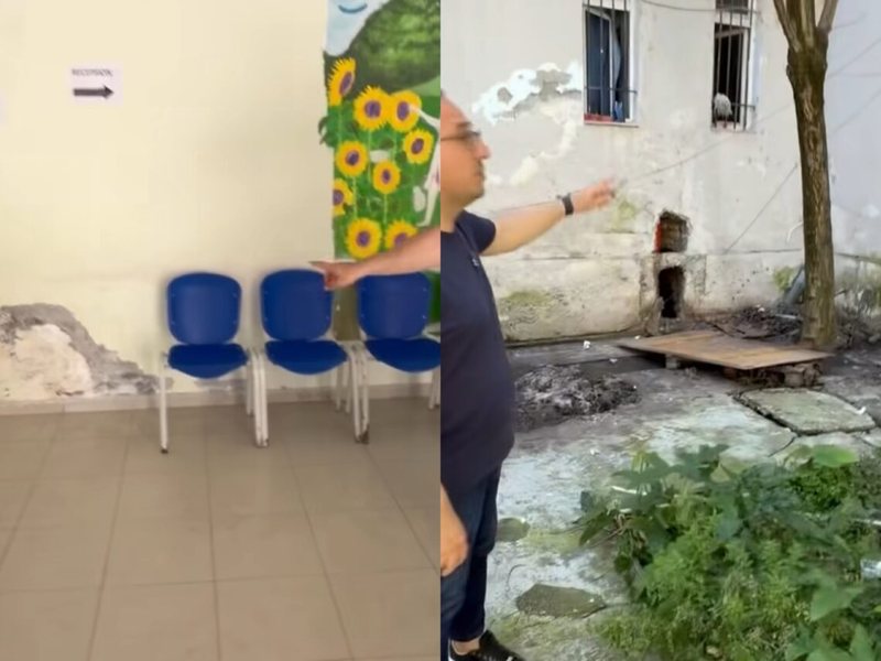Korreshi denoncon kushtet skandaloze në Pediatrinë e Lushnjës: Fëmijët trajtohen mes llumit dhe lagështirës