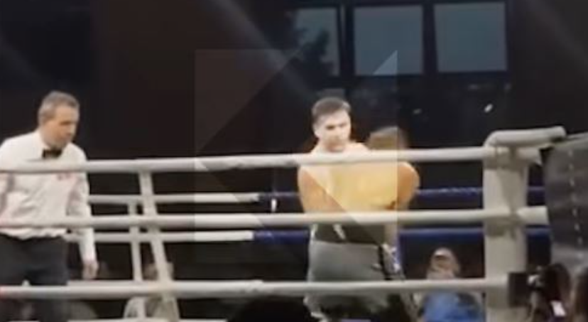 Fitore në rundin e parë – Boksieri shqiptar, Leonid Berisha nokauton serbin, Filip Dostaniq (VIDEO)