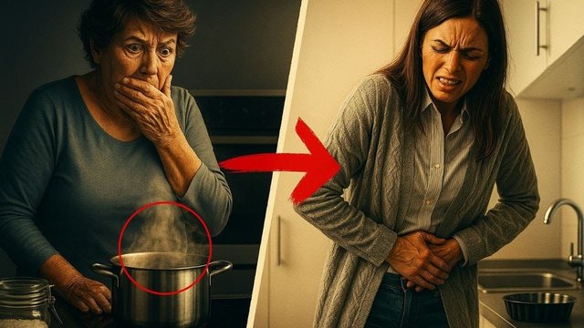 Ajo sëmurej çdo herë pasi hante te vjehrra e saj… por kur ndërroi pjatat me burrin, zbuloi një sekret që askush nuk do ta besonte!
