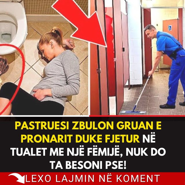 Pastruesi zbulon gruan e pronarit duke fjetur në tualet me një fëmijë, NUK DO TA BESONI PSE!