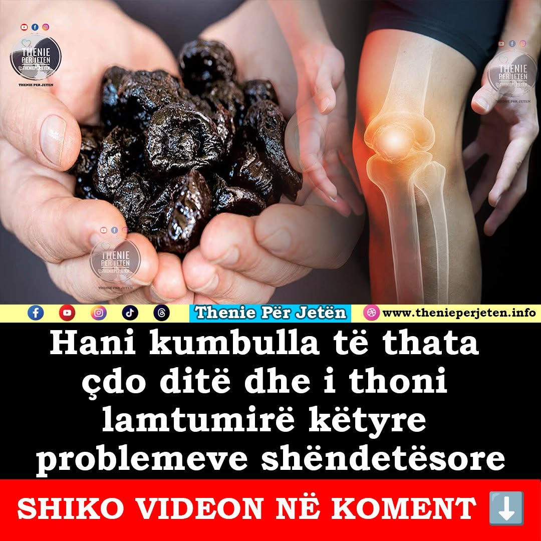 Hani kumbulla të thata çdo ditë dhe i thoni lamtumirë këtyre problemeve shëndetësore